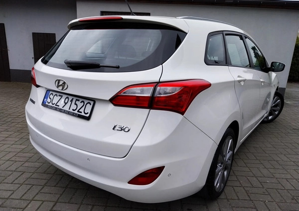 Hyundai I30 cena 34990 przebieg: 156000, rok produkcji 2014 z Brańsk małe 667